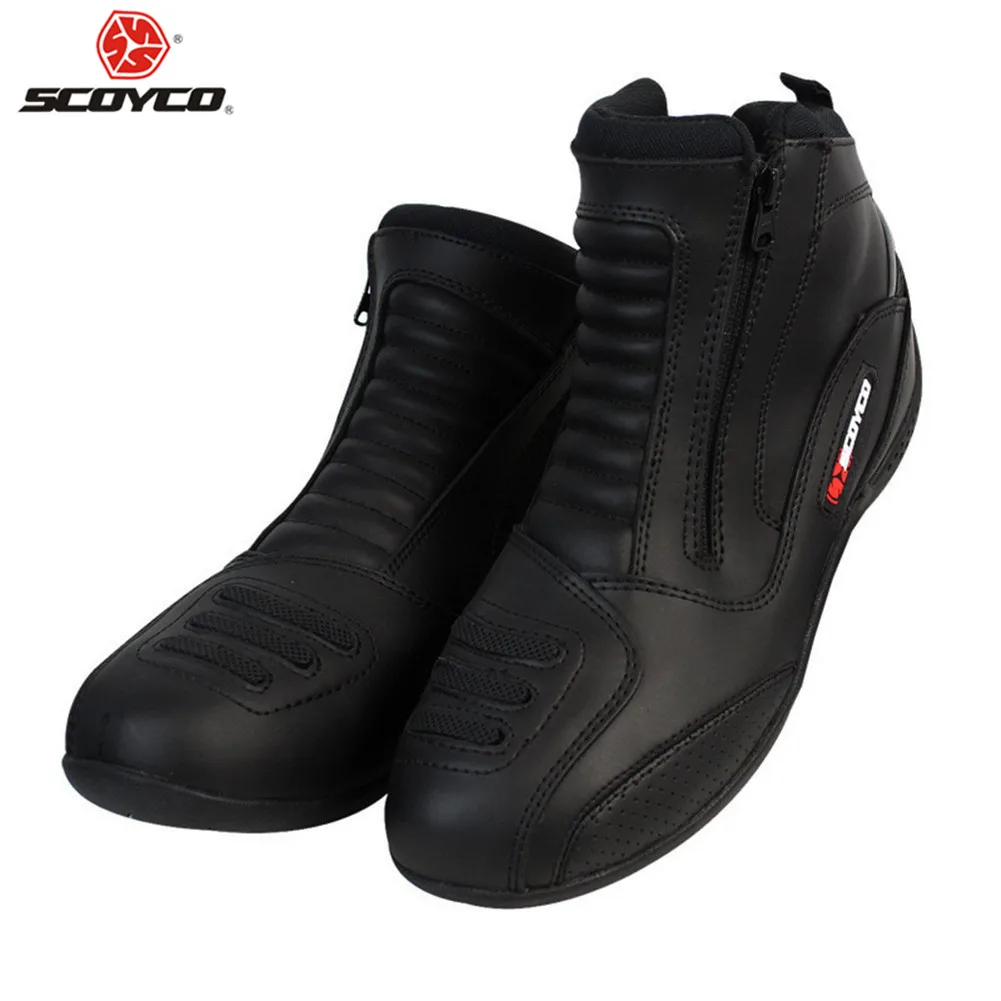 

SCOYCO Motorboats Moto Motorbike Biker Motorcycle Boots Boot Motorcycle Shoes Men Waterproof Botas Riding Motorcyclist Boots