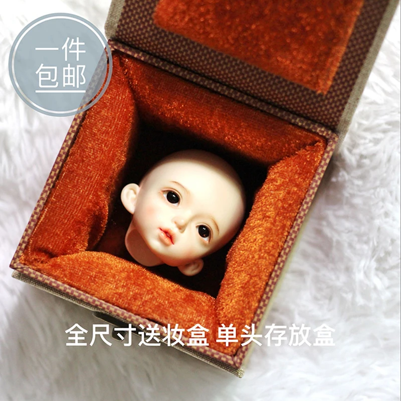 Allaosify Bjd кукла 1/3 1/4 1/6 1/8 полноразмерная кукла с одной головкой макияж ящик/коробка для хранения