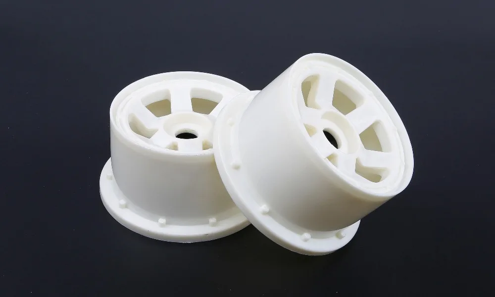 High strength Nylon front wheel hub set for 1/5 hpi rovan km baja 5t rc