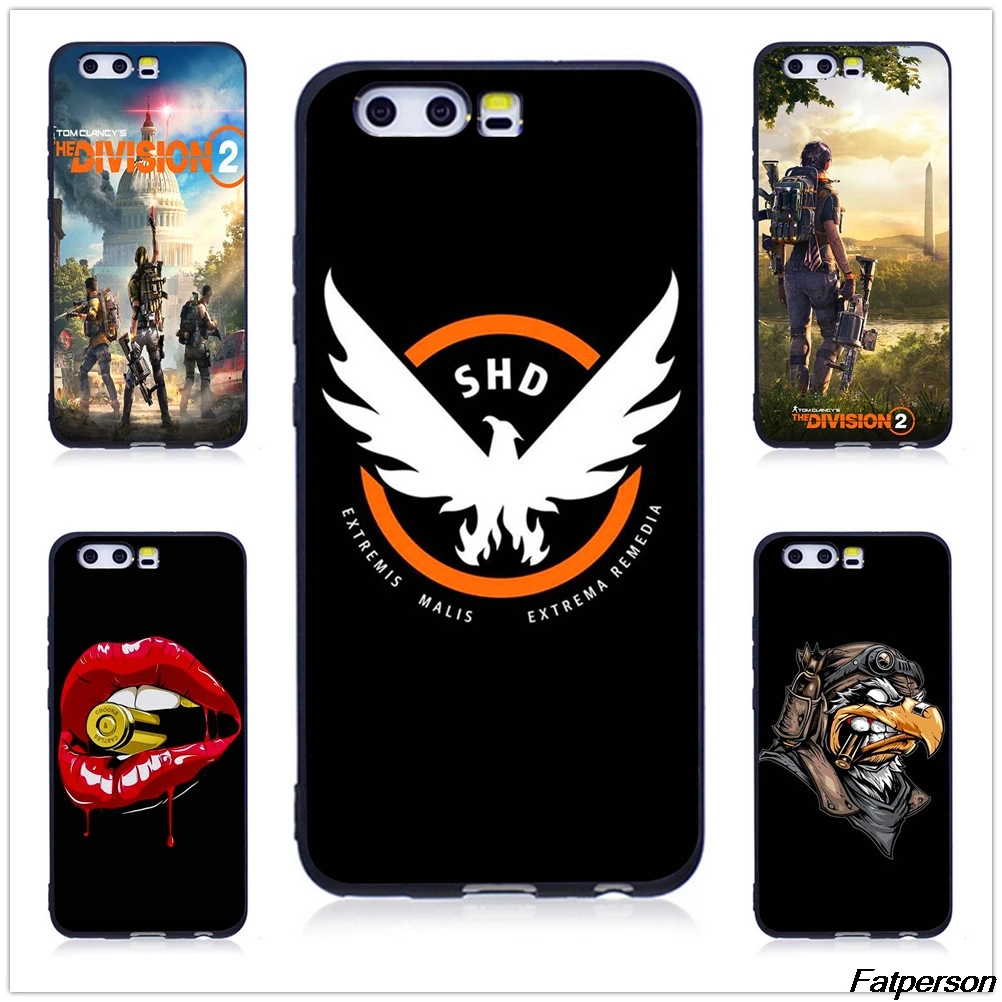 

The Division 2 Soft TPU Phone Case For Huawei P20 Lite P30 P10 P10Lite P8 P9 P9Lite 2017 Back Cover Case For Huawei P30 P30Lite