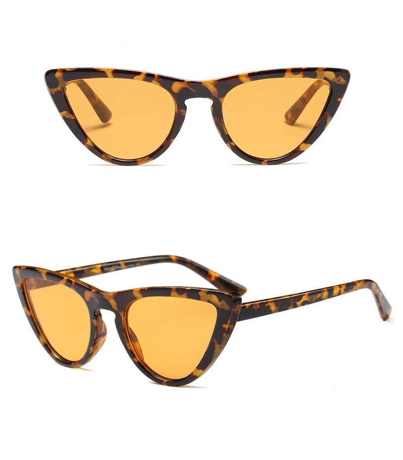 red small sunglasses women cat eye 9158 details (7)