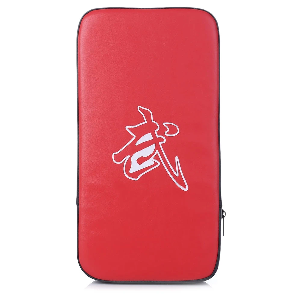 

New 1pcs Red Black Rectangle Focus Boxing Kicking Strike Hand Foot Punching Pad Power Punch Martial Arts Training Equipment Q