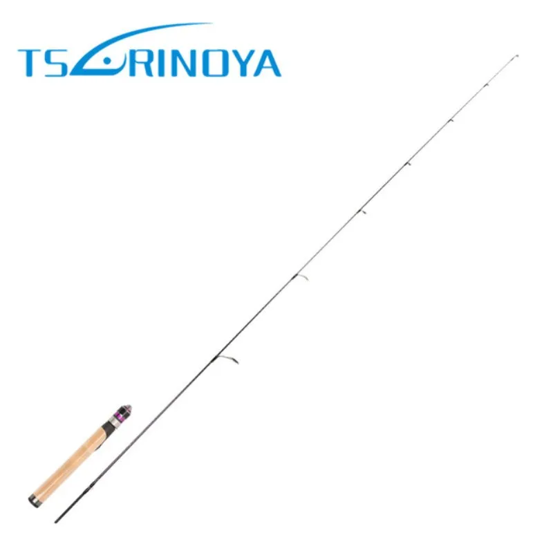Tsurinoya 1.68m 80g UL 2 SectionsTORAY-24T Carbon Fibre  FUJI Accessories Spinning  Fishing Rod A Peche Carbon Fishing Tackle 