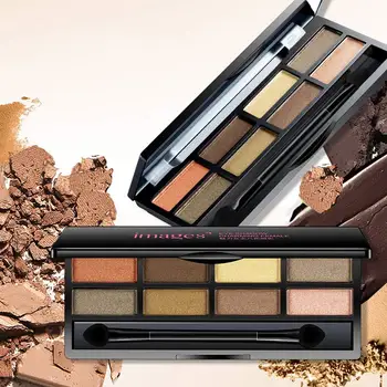 

Makeup 8 Colors Eye shadow Palette Eye Shadow Shining Make Up Cosmetic Beauty Tool Natural Looking Not Fade Long Lasting Shining