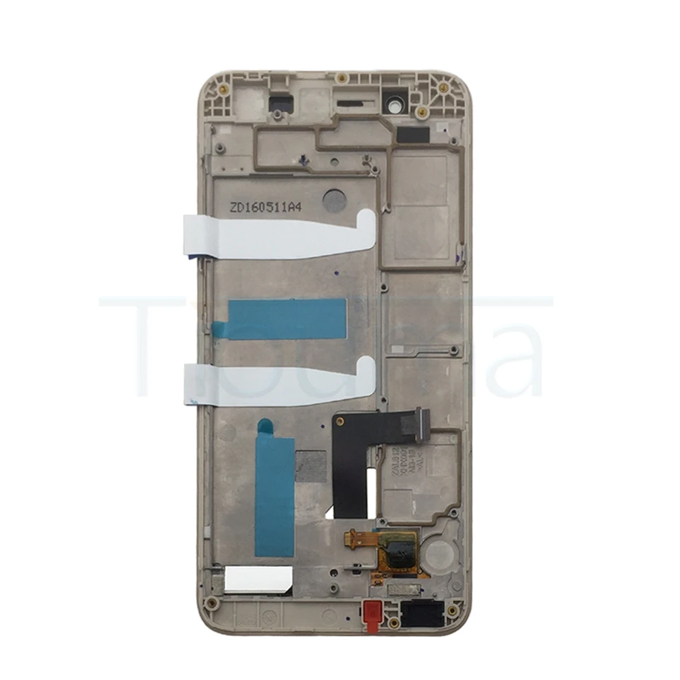 Huawei GR3  LCD Display With Frame gold (6)