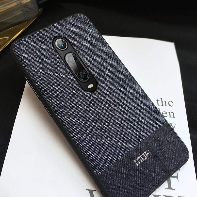 Чехол для Xiaomi Mi 9 T чехол Mofi Mi9T Pro накладка тканевый в деловом стиле Pro|Бамперы| |