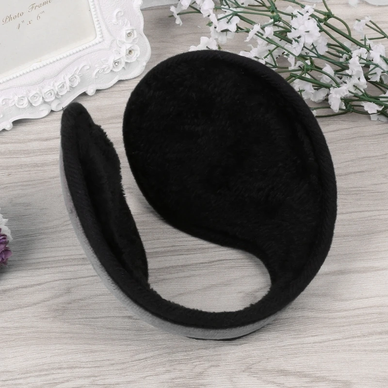 

Unisex Earmuff Ear Warm Winter Flannel Plush Woolen Earflap Earbud Snow Warmer