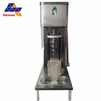 

Stainless cone ice cream machine fruit smoothies mixer