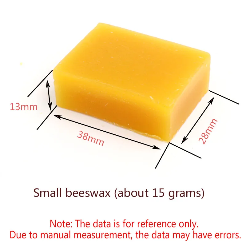 1 шт. органический натуральный чистый пчелиный воск 15/45/95 г Мёд воск пчелиный косметический обслуживания Деревянная мебель полировки