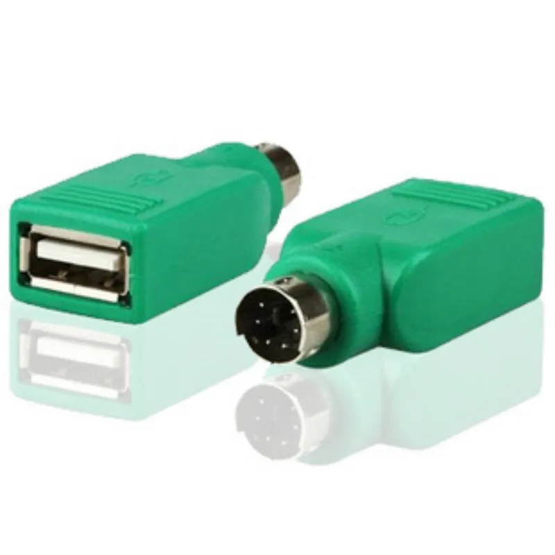 ZUCZUG Mouse Keyboard Adapter PS/2 PS2 Female to USB Male Computer