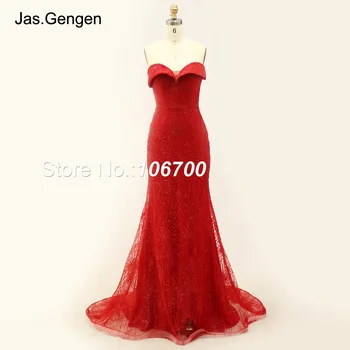 

Detachable Train Prom Dresses Sexy Sweetheart Mermaid Gold Lace Glitter Fabric Evening Gown 1129