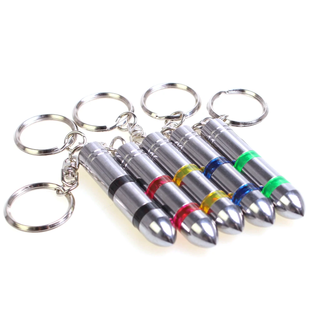 HLEST Portable Car Anti-static Keychain Dropshipping High Quality Steel Chrome Elimination Static Electricity Key Ring