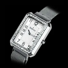 Женские кварцевые наручные часы с механизмом, стразы, магнитная пряжка, ремешок, часы Zegarki Damski,, женские часы с квадратным циферблатом, часы, подарок# W