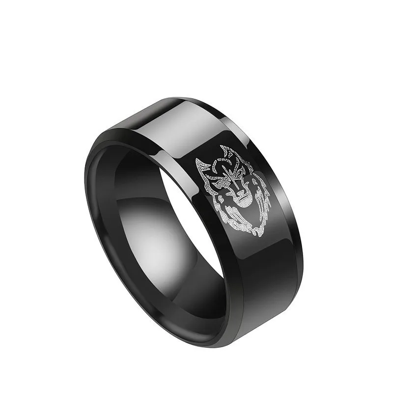 

Rings For Men Arrogance Large Meatball Ring Man Stainless Steel Animal Ring