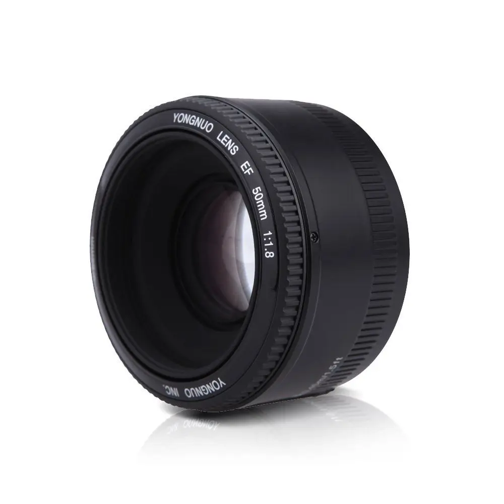 YONGNUO YN50mm f1.8 AF объектив YN50 апертура Автофокус Объектив камеры для Canon EOS 800D 760D 750D 80D 77D 7D 6D 5Ds DSLR камера