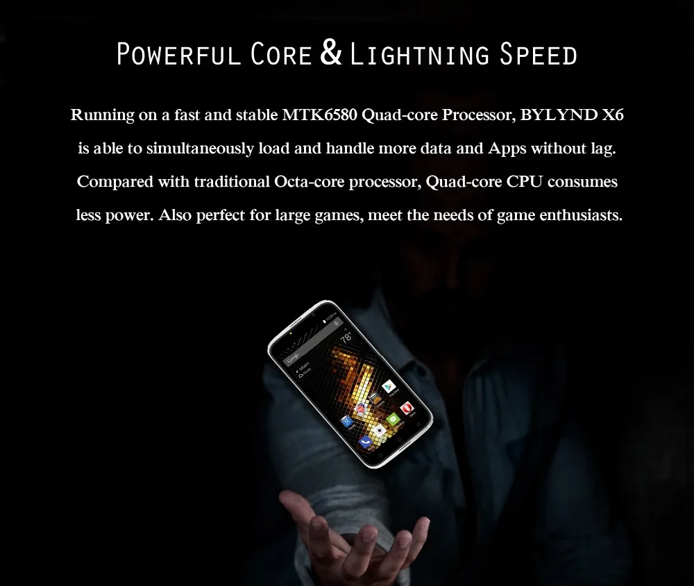 Powerful  Core  &  Lightning  Speed
