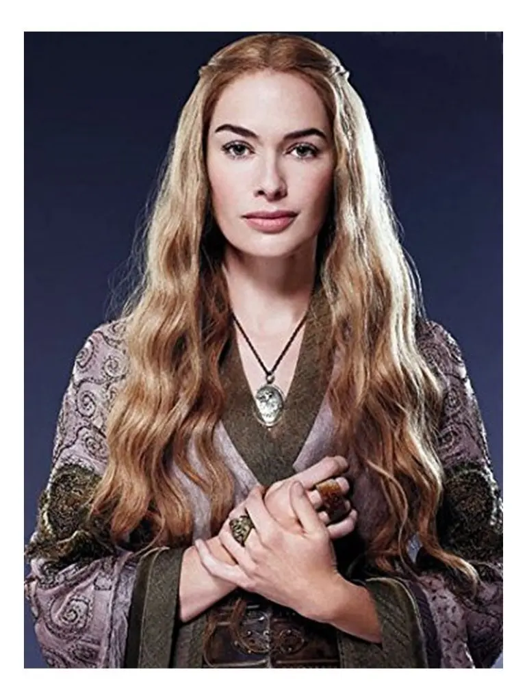 Game Of Thrones Cersei Lannister Brown Long Curly Braid