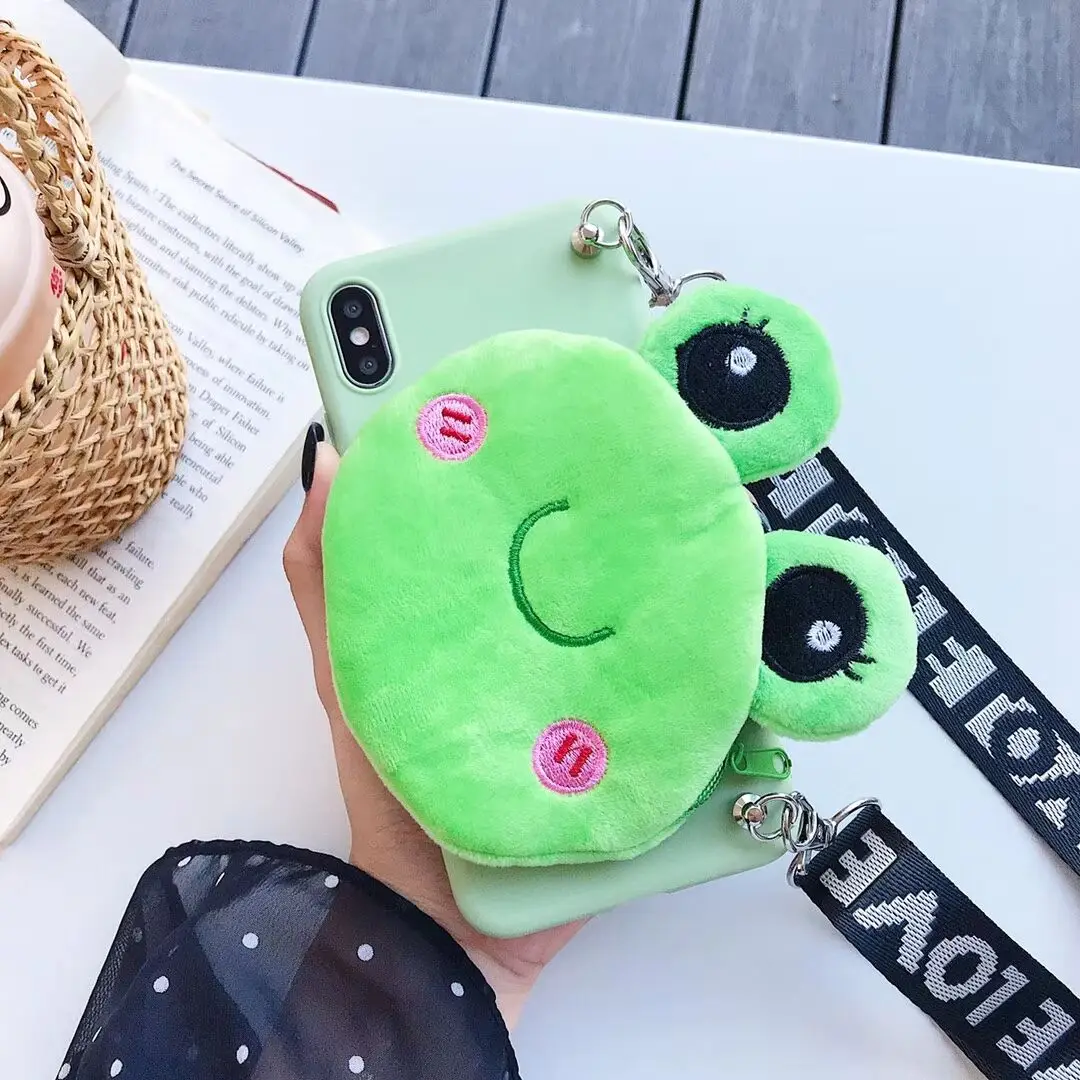Cute Fluffy Animals Wallet Case For font b Oneplus b font 5 5T 6 6T font
