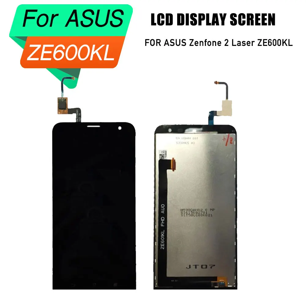ЖК экран для Asus Zenfone 2 Laser Ze600kl дигитайзер сборка Z00md LCD с бесплатными