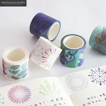 

New Washi Tape Printing Tape Stationery Decorative Tape Scrapbooking Photo Album School Tools Kawaii Scrapbook Paper