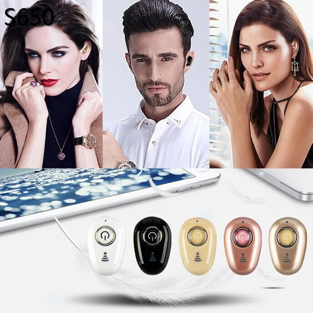 S750 S650 Wireless Bluetooth Earphone Mini Mono Earbuds Single Hidden Business Earpiece Invisible Ear Phones for IPhone Xiaomi