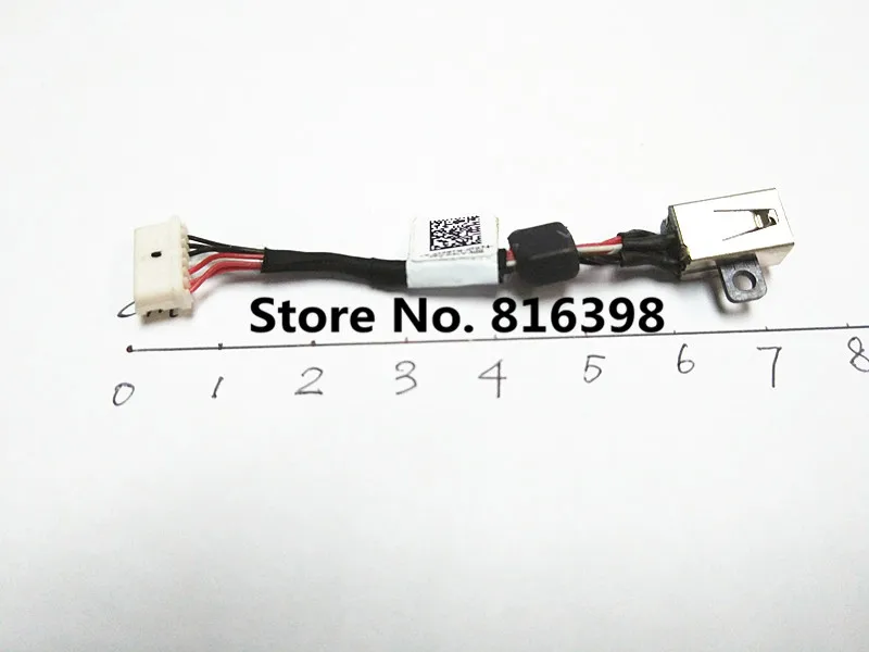 

DC jack FOR DELL XPS 15 9530 M3800 DC IN CABLE P/N 0TPNTM DC30100O800 95%New Free Shipping