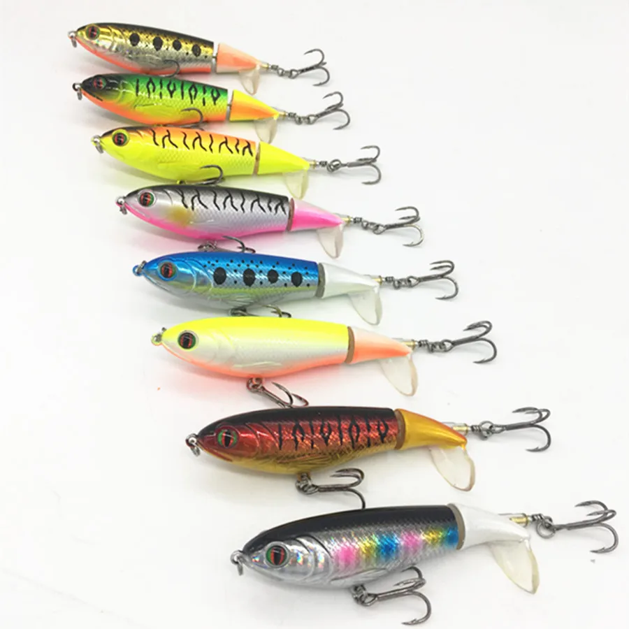 9 cm/17g Whopper Popper Topwater Pesca cebo Artificial duro Plopper suave rotación cola Pesca Wobblers Pesca abordar Geer 9 cm/17g Whopper Popper Topwater Pesca cebo Artificial duro Plopper suave rotación cola Pesca Wobblers Pesca abordar Geer