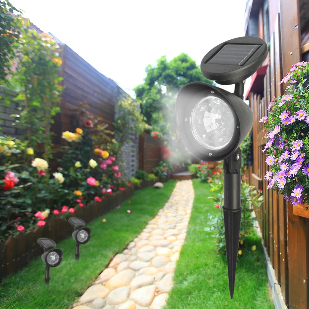 TAMPROAD 2Pack Waterproof LED Outdoor Solar Powered ... TAMPROAD 2Pack Waterproof LED Outdoor Solar Powered ...