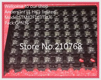 

20pcs/lot STM32F103T8U6TR STM32F103T8U6 STM32 F103T8U6 QFN36