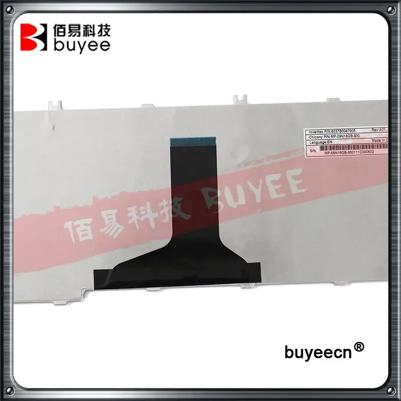 Английская Замена клавиатур для Toshiba Satellite C650 C650D C655 C655D C660 C660D C665 C665D C670 C670D