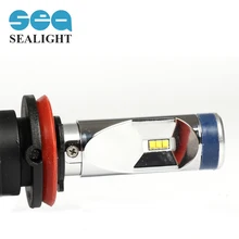 SEALIGHT 2x Plug & Play Автомобиль Для Укладки H8 H9 H11 СВЕТОДИОДНЫЕ фары лампочки 90 Вт 12000LM 6000 К Xenon белый лампа Super bright LED Headlight