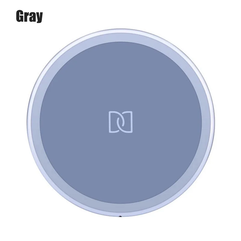 KOC3499G_1_Qi Wireless Charger for iPhone X8 Fast Wireless Charging pad for Samsung S9S9+ S8 Note 9 9+ 8 Zinc Alloy Wireless Charger