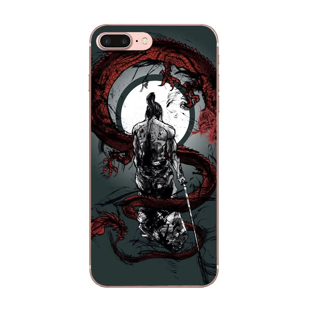 Мягкий чехол для Xiaomi Mi3 Mi4 Mi4C Mi4i Mi5 Mi 5S 5X 6 6X A1 Max Mix 2 Note 3 4 Japan The Samurai Ninja|Бамперы| |