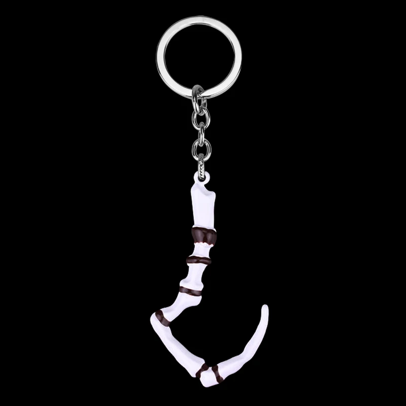 

Dota 2 Pudge's Meat Hook Weapon Model Pendent High Quality Keychain Keyring Cool Gift For Man Woman Game Jewelry