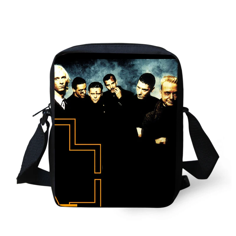 

2019 fashion Women Messenger Bags 23x17x6cm Band Rammstein Shoulder Bag Children Crossbody Bag for Girls fashion Rammstein