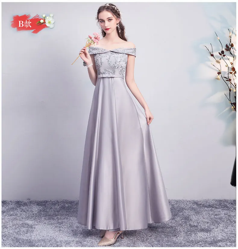 Vestido longo de baile para casamento feminino,