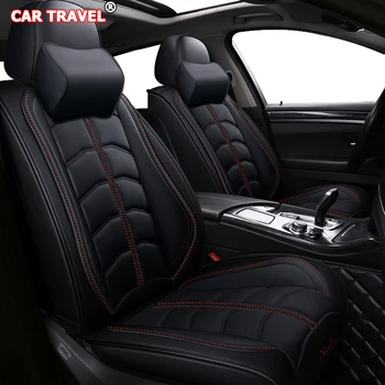 

Front Rear Luxury Leather car seat cover For audi a3 sportback nissan note peugeot 206 toyota auris camry 50 hyundai getz covers