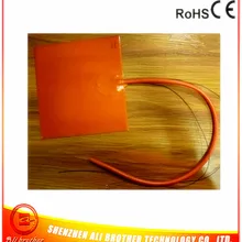 12 В 200 мм x 200 мм 150 Вт силикона с подогревом кровать с клеем и 100 К термистор