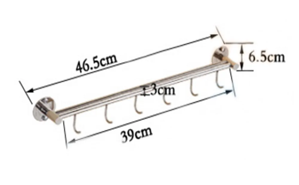 304 Stainless Steel kitchen rack Kitchen Shelf Cooking Utensil Tools Hook Rack kitchen Holder