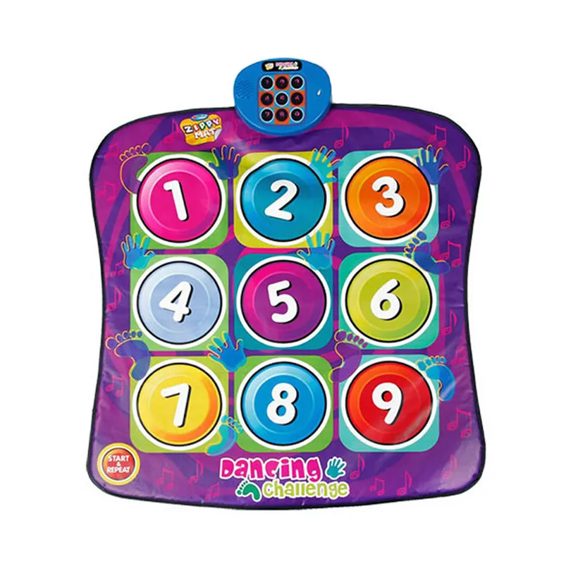 Play Music Carpet Mat Singing Gym Digital Game Dancing Carpet Mat Kids Baby Gift Multifunctional Digital Game Blanket 40MR1803