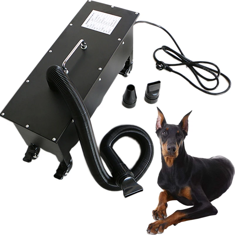 220V/3600W Large Dog/Cat Grooming Dryer With Wheels Pet Hair Dryer