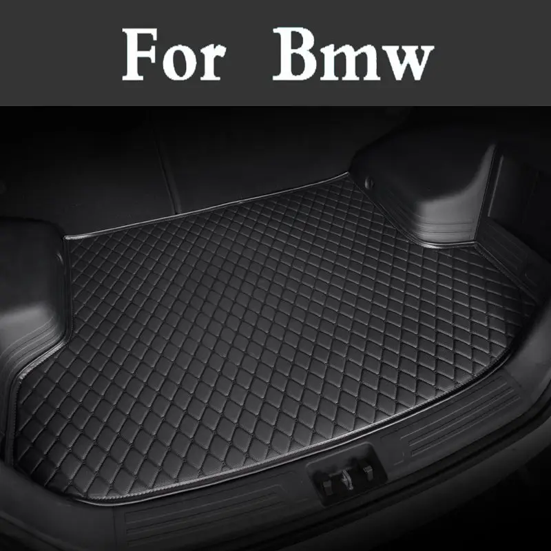 Auto Car Styling Custom Fit Luxury Pu Leather Car Trunk Mat Cargo Mat