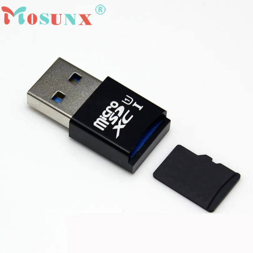 

Hot-sale Mosunx Good quality MINI 5Gbps Super Speed USB 3.0 Micro SD/SDXC TF Card Reader Adapter 1pc