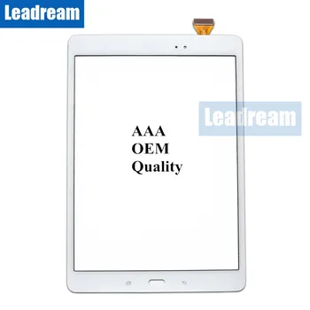 

50PCS Touch Screen Digitizer Glass Lens with Tape for Samsung Galaxy Tab A 9.7 T550 T551 T555 free DHL