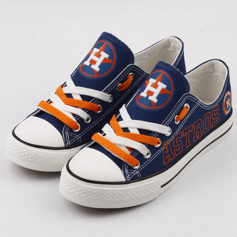 Customized America Houston City Fans Print Casual Walking Shoes Lace up