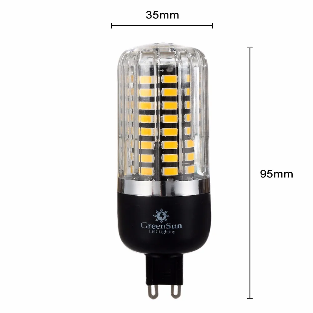 4/10 шт. G9 5736 SMD СВЕТОДИОДНЫЙ кукурузная осветительная лампочка 7 Вт яркий светодиодный прожектор света лампы 220 V энергосберегающие лампы