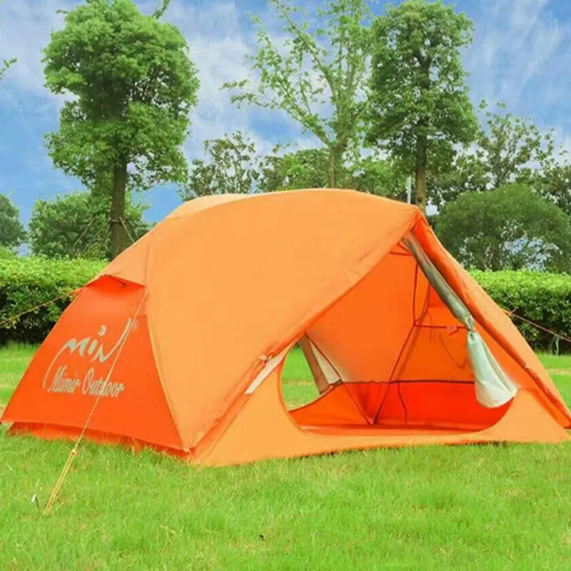 Outdoor Camping Tent Mountaineering Driving Wind And Rain Thin Double