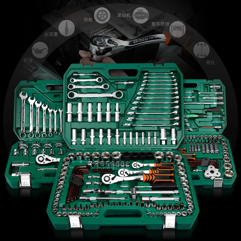 121PC Car Repair Tools Mechanic Tools Set Socket Wrench Tools for Auto Ratchet Spanner Screwdriver Socket Set Hex Key 121PC Car Repair Tools Mechanic Tools Set Socket Wrench Tools for Auto Ratchet Spanner Screwdriver Socket Set Hex Key