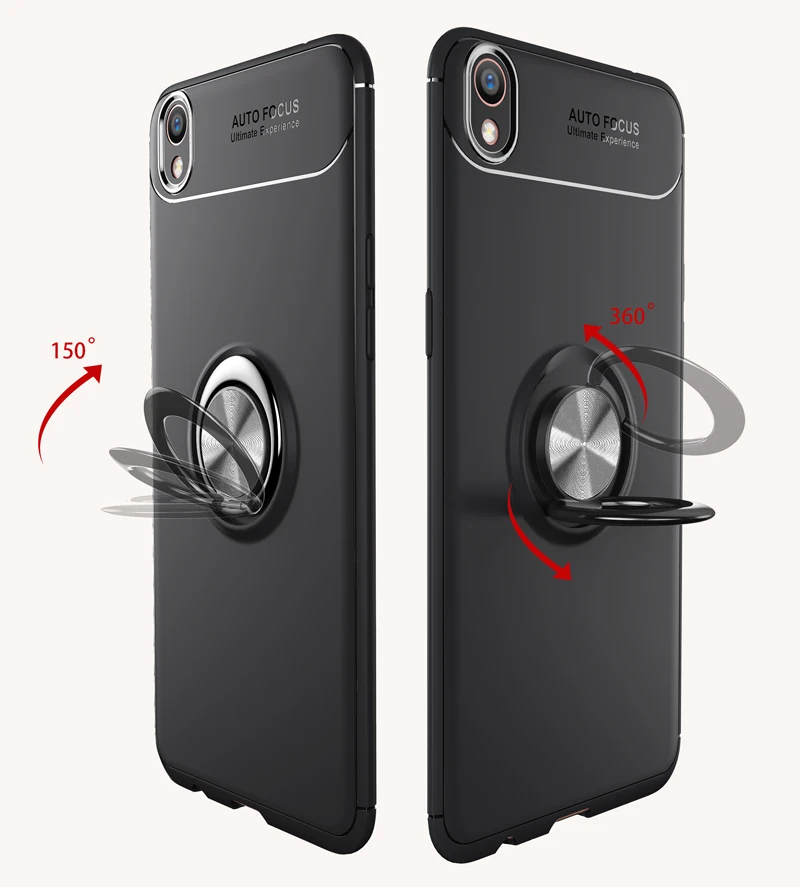 Для OPPO R9 F1 Plus Finger Ring полное покрытие R9tm R9t R9m ультра тонкий ударопрочный задний