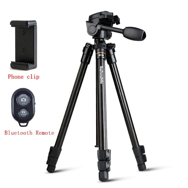 Профессиональный штатив для телефона нагрузка 5 кг аксессуары экшн камеры с